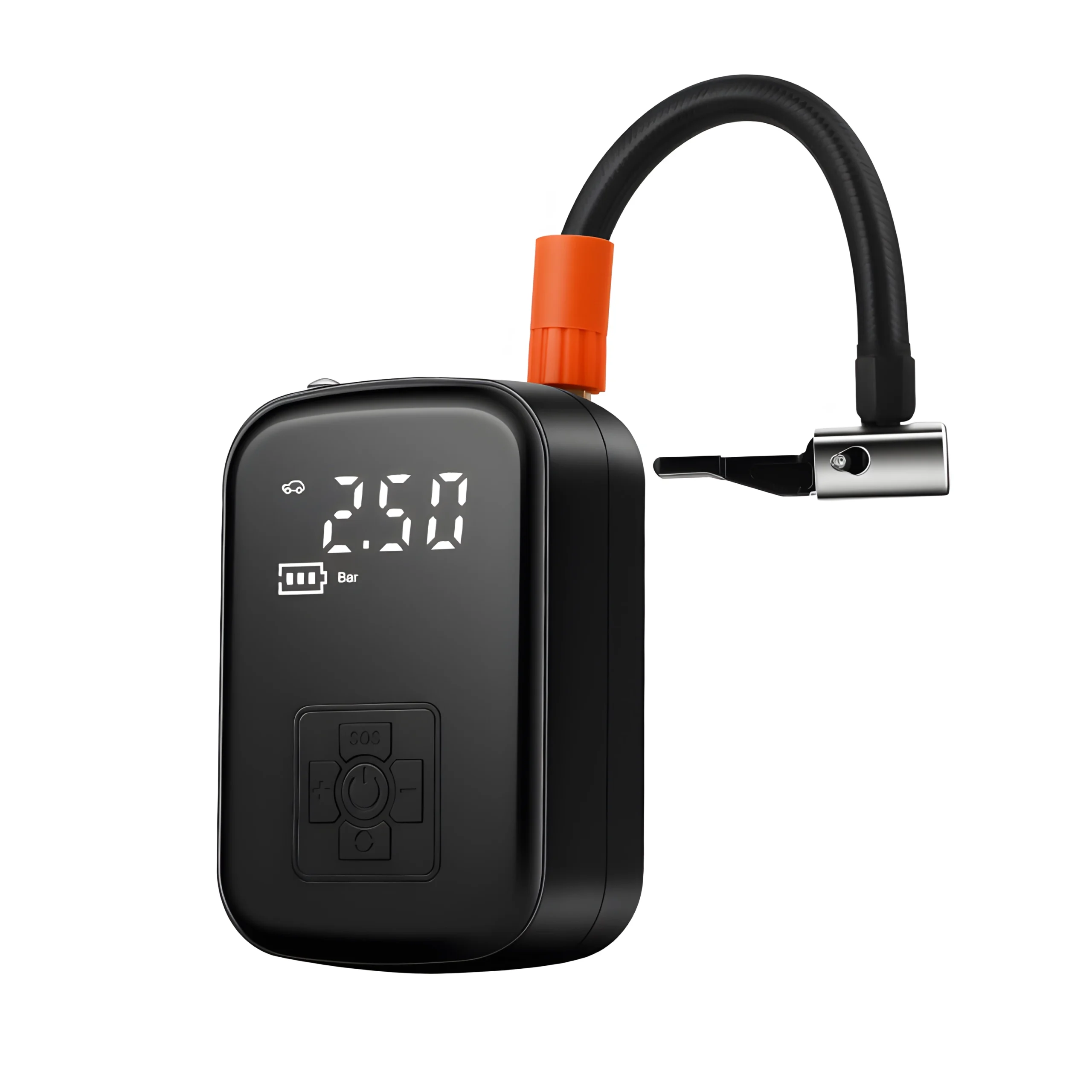 Mini Compressor de Ar Portátil Digital 120W com Display LCD - Imagem 4