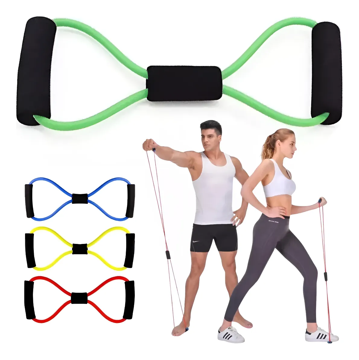 Elástico de Resistência Crosstube para Exercícios Funcionais