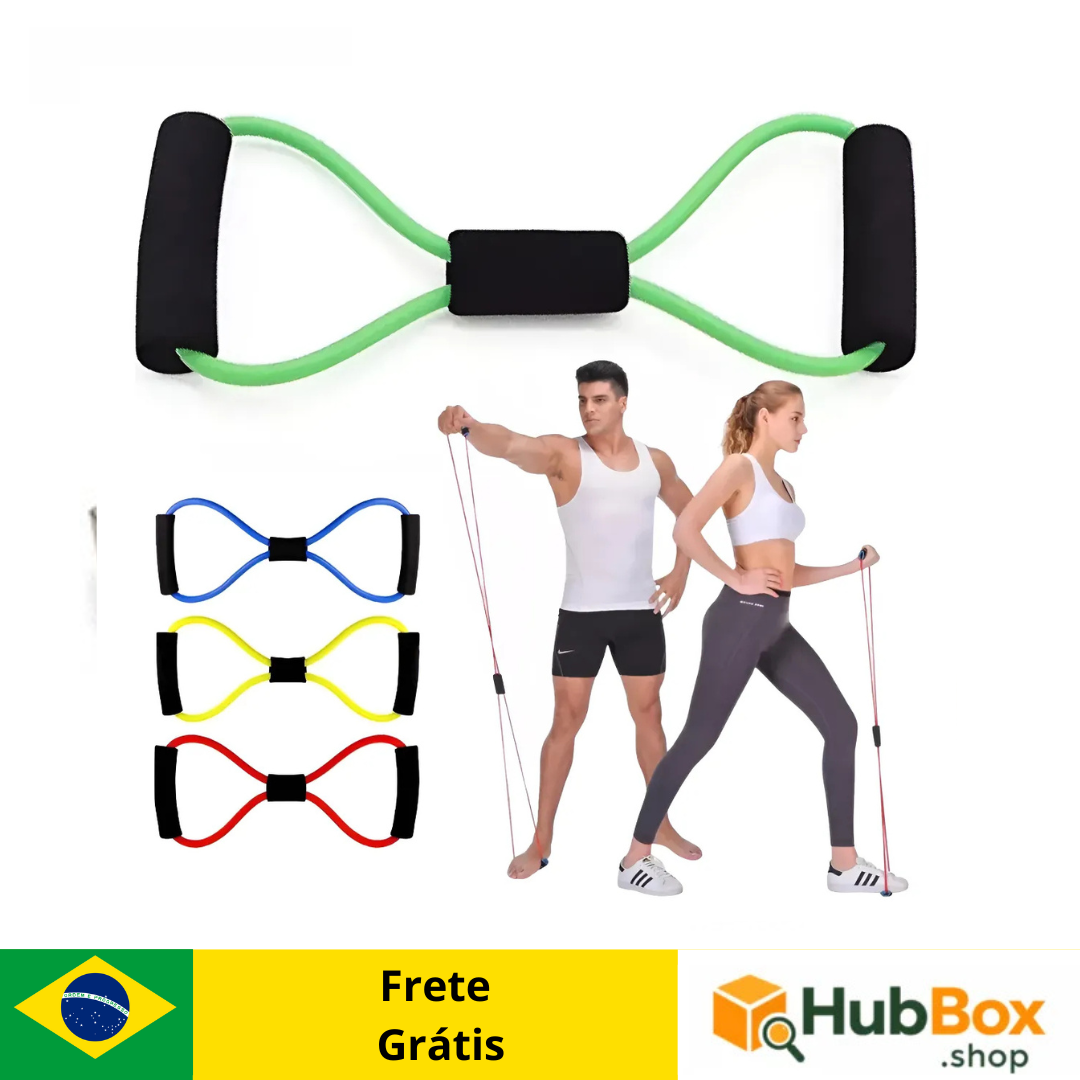Elástico de Resistência Crosstube para Exercícios Funcionais - Imagem 2