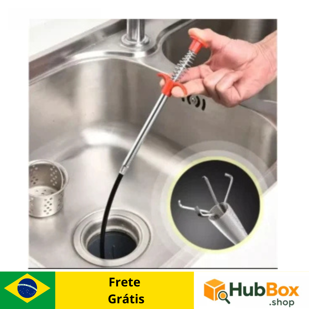 Desentupidor com Garra para Ralo e Pia - Imagem 2