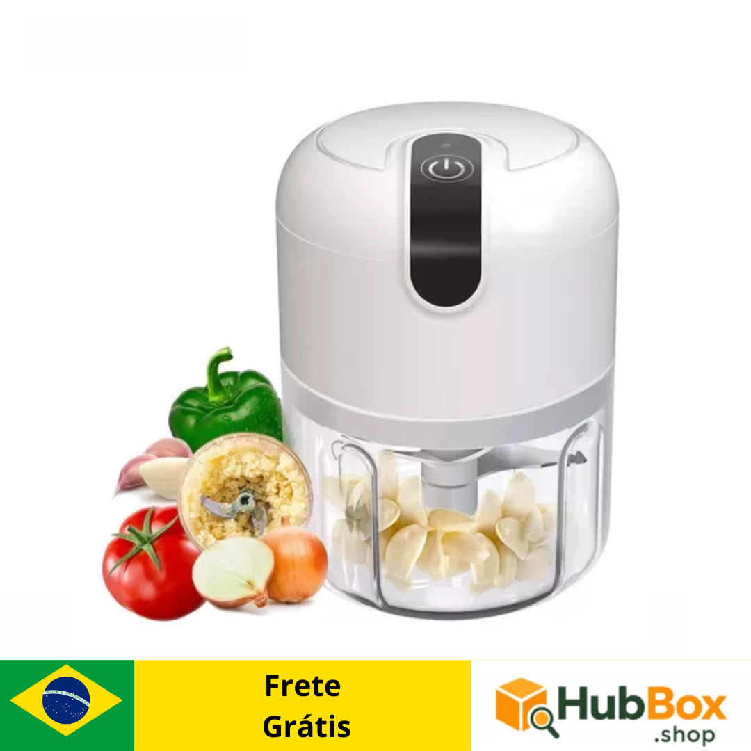 Mini Processador Elétrico Recarregável USB 250ml - Imagem 2