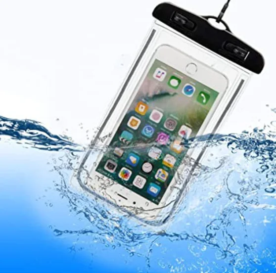 Kit com 5 Capas Impermeáveis para Celular — Proteção Contra Água, Areia e Poeira - Imagem 4