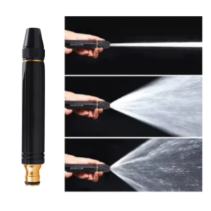 Bico de Alta Pressão para Mangueira com Jato Regulável em Alumínio