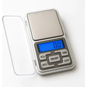 Mini Balança Digital de Alta Precisão 0,1g a 500g Portátil